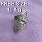 Fine Silver Rings Sterling 925 &euml;&deg;�&igrave;&sect;� Craft Jewelry Fashion Adjustable Size R78005
