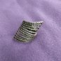 Fine Silver Rings Sterling 925 &euml;&deg;�&igrave;&sect;� Craft Jewelry Fashion Adjustable Size R78005