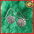 FINE SILVER EARRINGS 925 STERLING CRAFT VINTAGE TRIBAL FASHION ARTISAN LOT1621