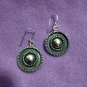 FINE SILVER EARRINGS 925 STERLING CRAFT VINTAGE TRIBAL JEWELRY WOMEN LOT1742