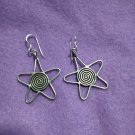 FINE SILVER EARRINGS 925 STERLING CRAFT CLUSTDLYSAU JEWELRY WOMEN LOT1780