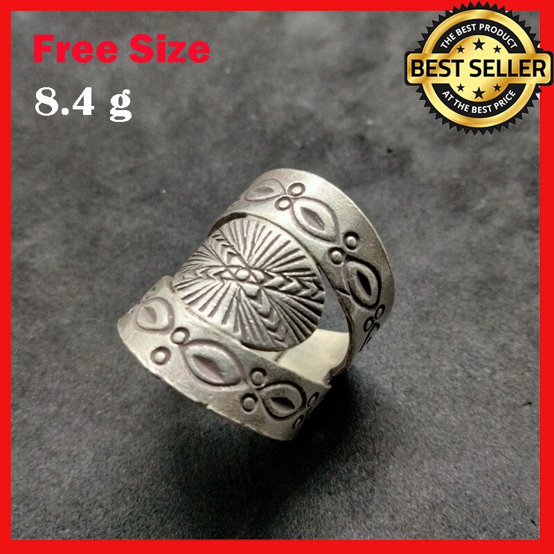 FINE SILVER RINGS 925 STERLING &atilde;�&ordf;&atilde;�&sup3;&atilde;�&deg; BAGUE ADJUSTABLE SIZE LUXURY ROYAL EMBLEM