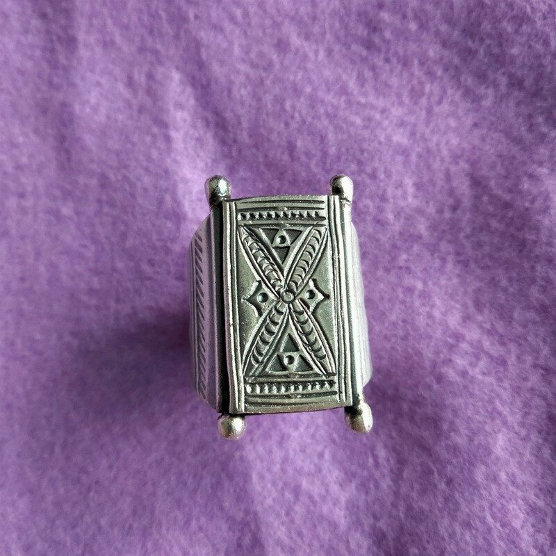 FINE SILVER RINGS 925 STERLING &atilde;�&ordf;&atilde;�&sup3;&atilde;�&deg; BAGUE ADJUSTABLE SIZE TRADITIONAL DOOR R7701
