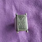 FINE SILVER RINGS 925 STERLING リング BAGUE ADJUSTABLE SIZE TRADITIONAL DOOR R7701