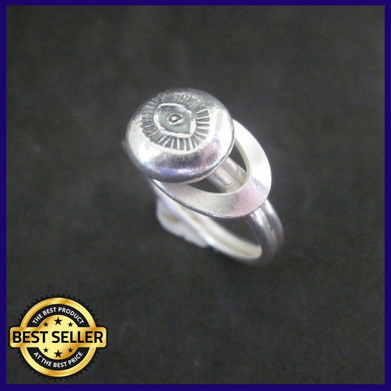 FINE SILVER RINGS 925 STERLING &atilde;�&ordf;&atilde;�&sup3;&atilde;�&deg; BAGUE EYES OF JUSTICE FASHION DESIGN