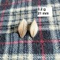 Fine Silver Earrings Sterling 925 &ecirc;&middot;�&ecirc;&plusmn;&cedil;&igrave;�&acute; Small Twist Leaf Fashion STUD Design