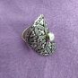 Fine Silver Rings Sterling 925 Craft Jewelry Fashion Adjustable Size R78022