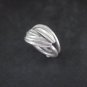 FINE SILVER RINGS 925 STERLING BAGUE WRAP WEAVE DESIGN ARTISAN HANDCRAFT