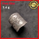 FINE SILVER RINGS 925 STERLING リング BAGUE ADJUSTABLE SIZE CROPS GLOWING THEME