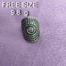 Fine Silver Rings Sterling 925 반지 Craft Jewelry Fashion Adjustable Size R78007