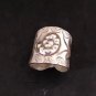 Fine Silver Rings Sterling 925 Vintage Craft Jewelry Karen Adjustable Size R416