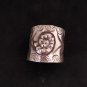 Fine Silver Rings Sterling 925 Vintage Craft Jewelry Karen Adjustable Size R416