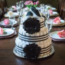 Black Tie Diaper Cake