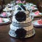 Black Tie Diaper Cake