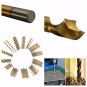Twist Titanium Coated Drill Bit Set High Speed Steel Hown - store