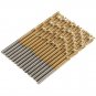 Twist Titanium Coated Drill Bit Set High Speed Steel Hown - store