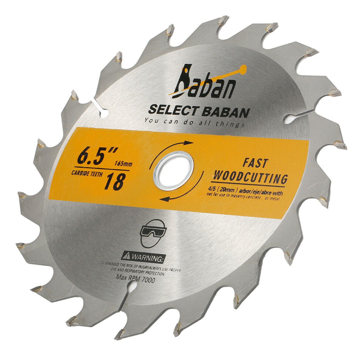 Circular wood saw blade disc arbor woodworking cutting blade hown store