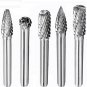 Double Cut Burr Bit Tungsten Carbide Rotary Die Grinder Hown - store