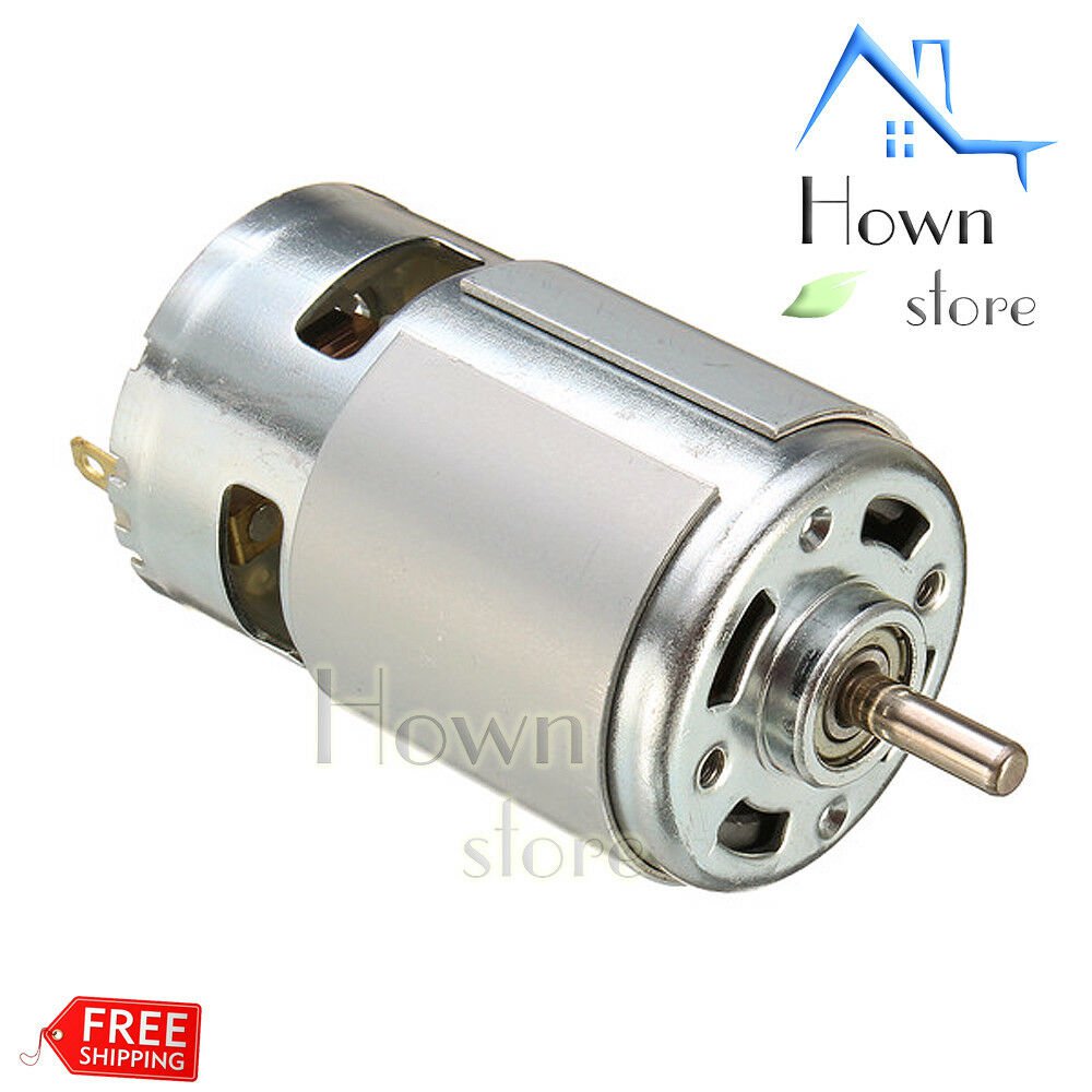 Electric Motor 12V 24V DC RS 895 HS High Torque Reversible 12000rpm hown store