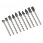 Burr Bit Carbide Rotary Die Grinder Engraving Double Cut Hown - store