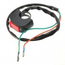 12v Motorcycle Headlight Switch Waterproof On/Off Fog Spot Light 25mm Handlebar Hown - store
