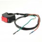 12v Motorcycle Headlight Switch Waterproof On/Off Fog Spot Light 25mm Handlebar Hown - store