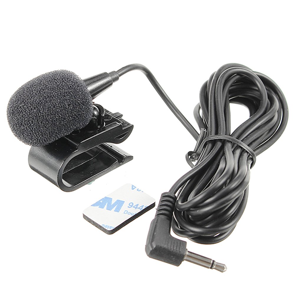 Microphone Mic for Car Vehicle Stereo Radio GPS Navigation Bluetooth