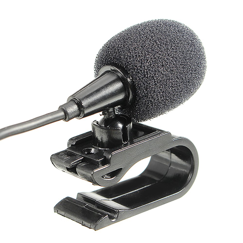 Microphone Mic for Car Vehicle Stereo Radio GPS Navigation Bluetooth Enabled Head Unit Hands