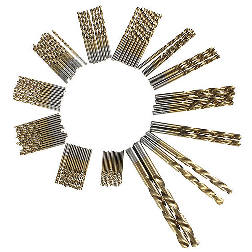 Drill Bits HSS Titanium Coated hown - store