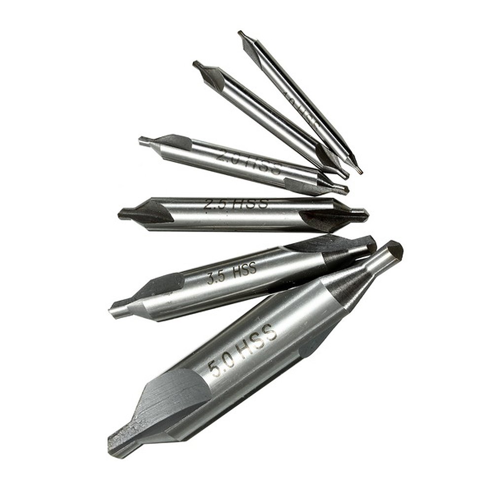 Drill Bit HSS Hole Cutter Combined Center Countersinks Lathe Hown - store