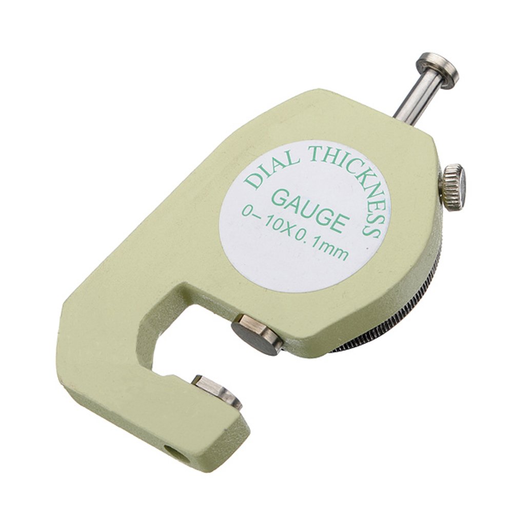 Dial Thickness Paper Micrometer Accuracy Tester Measurement Machinist Hand Tool hown store