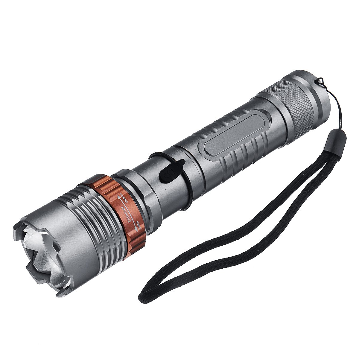 LED Torch 1000 Lumens Light 5 Modes Zoomable usb Rechargeable Hown - store