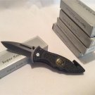 Lot of 5 Rescue Knives Knife seat belt cutter and pocket clip YC-459