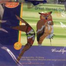 Premier Kites 32" Great Horned Owl Garden Wind Spinner Garden Dedor 25367