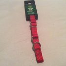 Guardian Gear Red Martingale Nylon Dog Collar 5/8" wide 10-16 " adjustable
