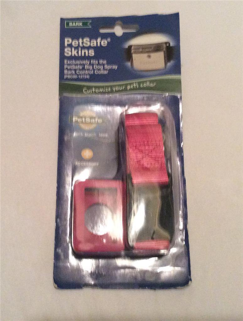 Petsafe Big Dog Spray Bark Control Replacement Skin Collar Pink PBC00-12724 OPEN