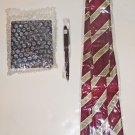 Wallet, Pen, & Tie Lot! NEW! Ships Fast!