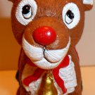 Rudolph Ornament Figure! Santa's Reindeer Exclusive! NEW!