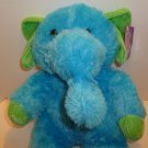 Blue Elephant Plush! NEW! Sugar Loaf! STUFFED GREEN!