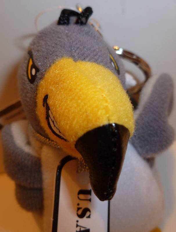 U.S.A.F. Bird Bean Bag & Key Chain! Princess Soft Toy!