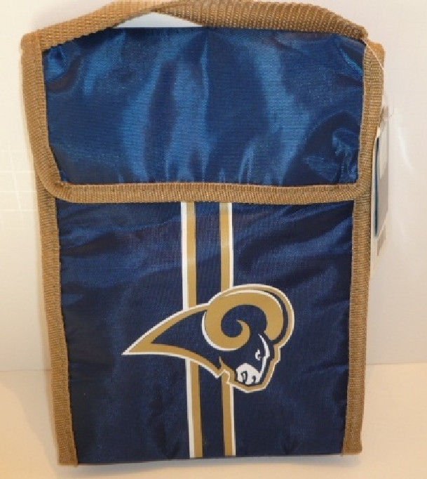 NFL: St. Louis Rams Insulated Lunch Bag! NEW!