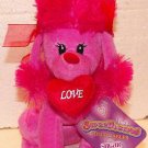 Pink Poodle Dog Plush! 10" Tall! New by Sugar Loaf!