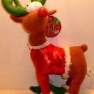 Red Nosed Reindeer Christmas Plush! Sugar Loaf! NEW!