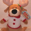 Kuddle Me Toys Christmas Moose Plush! 14 tall! NEW!
