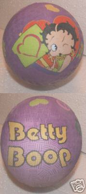 Betty Boop MINI Egg-shaped Ball ! BRAND NEW & RARE!