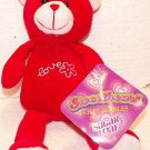 Love Teddy Bear Valentine's Plush! 8" Tall! NEW!