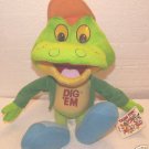 Dig'Em The Frog Kellogs Plush Figure! Brand New!