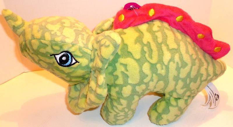 FANTASY/LIZARD/DINOSAUR/REPTILE Plush #2 STUFFED GREEN!