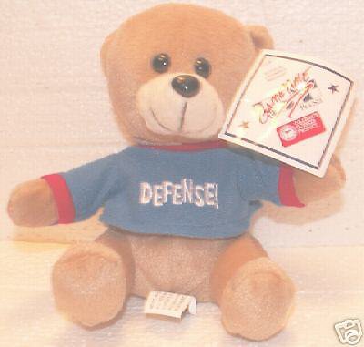 Defense! Game Time Beaine Bear! Brand New! Official!