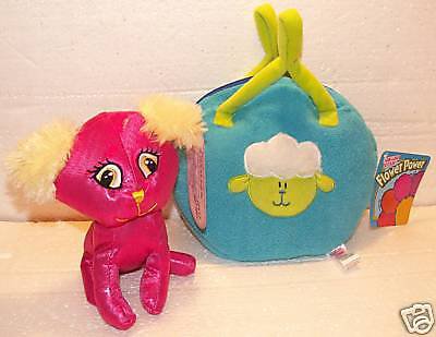Fancy Pink Puppy Dog & Lamb Pillow Purse! NEW!